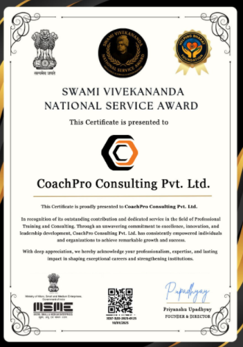 CoachPro Consulting Award